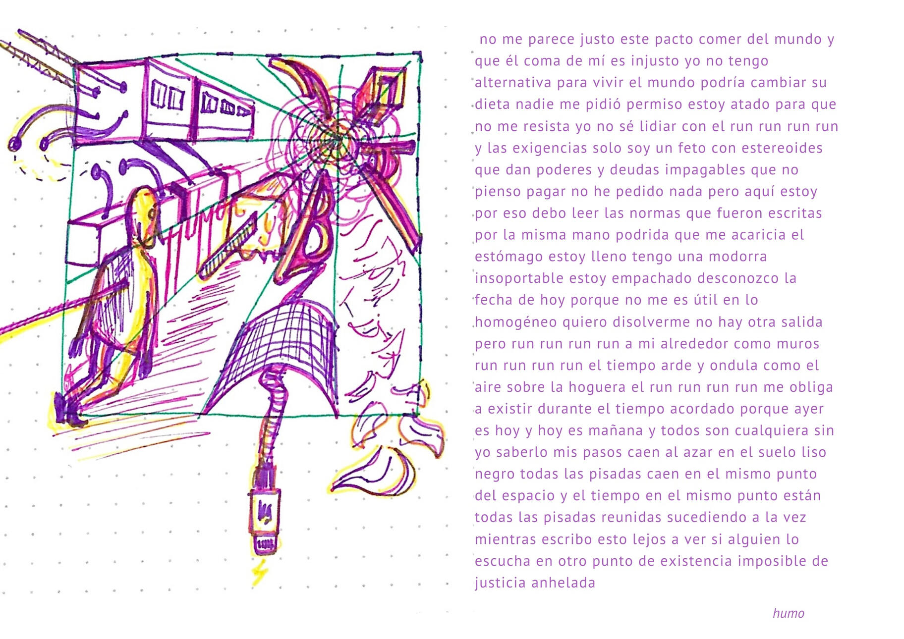 También me gusta experimentar con la escritura